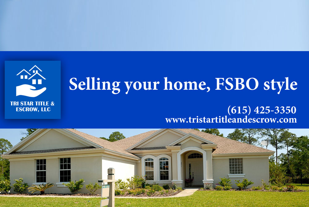 Selling your home, FSBO style  - Insurance, Escrow, Settlement in Murfreesboro TN